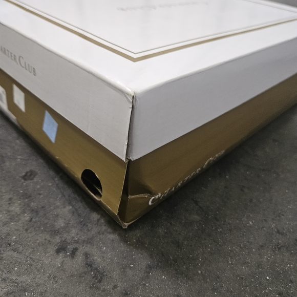 Charter Club Daxi Women's Black Scalloped Round Toe Block Heel Slip On Booties - Picture 8 of 8